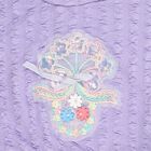 Girls' Lavender Round Neck Casual T-Shirt, Lilac, small image number null