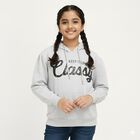 Girls' Sweatshirt, Light Grey, small image number null