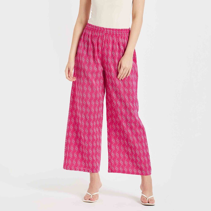 Solid Palazzo, Fuchsia, large image number null