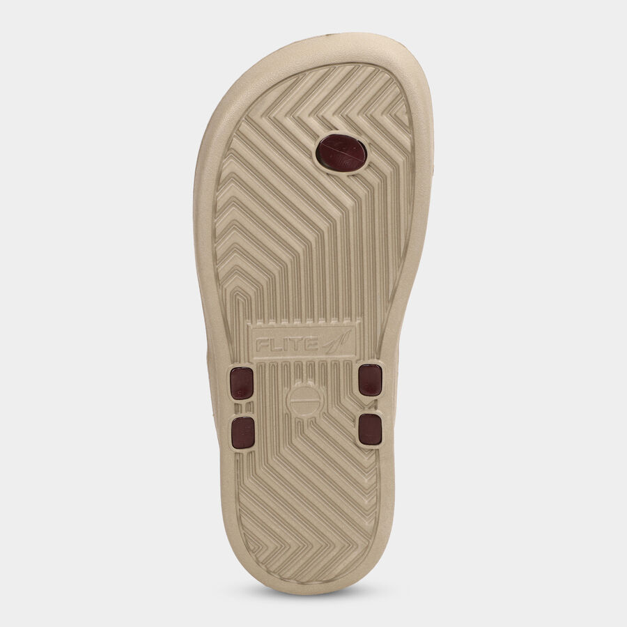 Men's Slippers, खाकी, large image number null