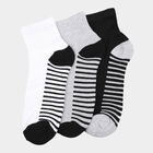 Stripes Sports Socks, Off White, small image number null