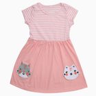 Girls' Frock, Light Pink, small