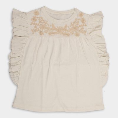 Girls' 100% Cotton -Organic T-Shirt 