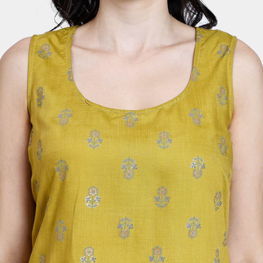 Ladies' Ethnic Set, हल्का हरा, large image number null