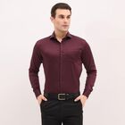 Men's Formal Shirt, वाइन, small image number null