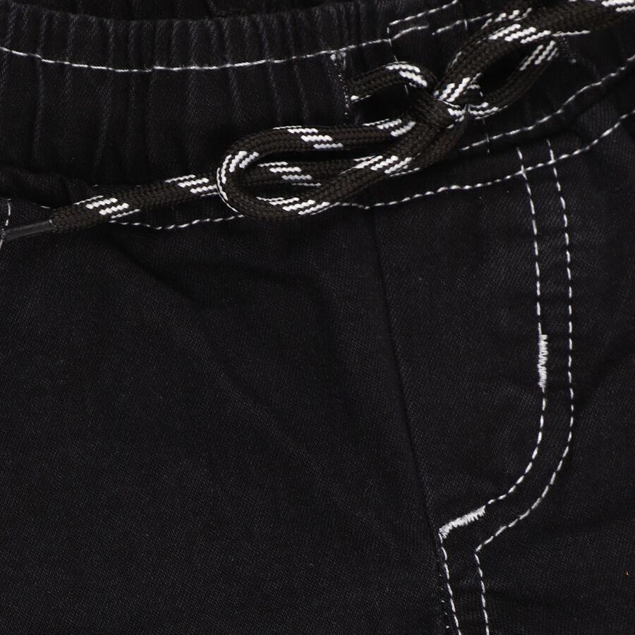 Boys' Jeans, काला, large image number null