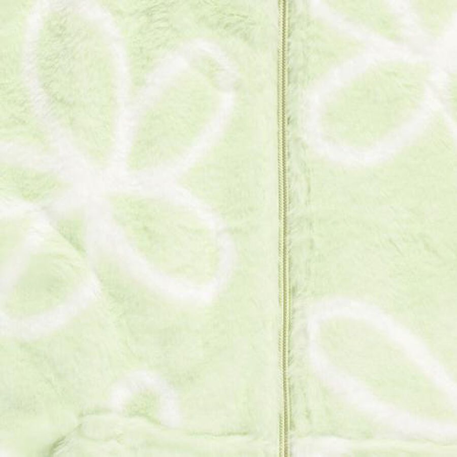 Girls Light Mint Green Hooded Casual Sweatshirt, हल्का हरा, large image number null