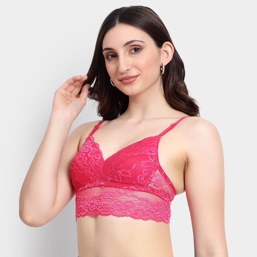 Ladies' Bra , Fuchsia, large image number null