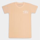 Boys' Peach Round Neck Placement Printed T-Shirt, Peach, small image number null