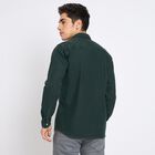 Men's 100% Cotton Casual Shirt , गहरा हरा, small image number null