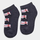 Boys' Socks (Pack of 2), Light Grey, small image number null