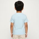 Boys' 100% Cotton Half Sleeves T-Shirt, Light Blue, small image number null