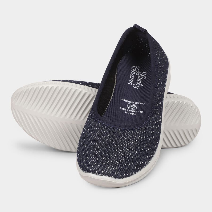 Ladies' Shoes, Blue, large image number null