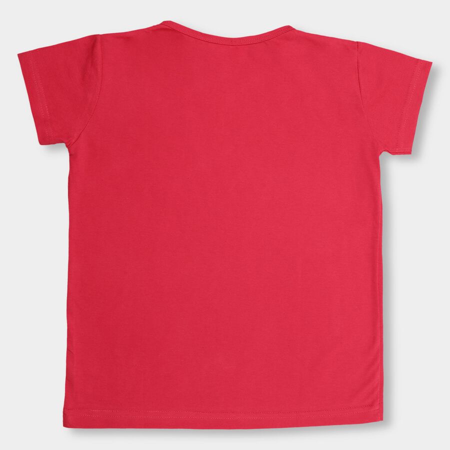 Girls' T-Shirt , Fuchsia, large image number null