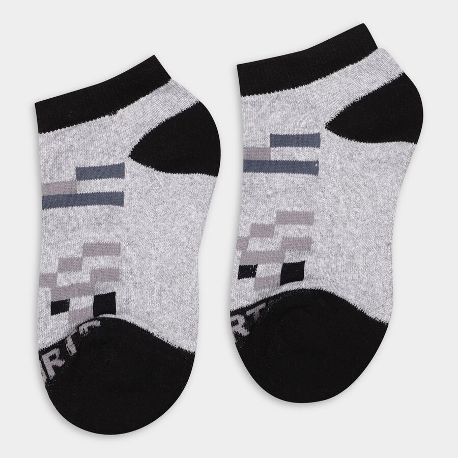 Boys' Socks (Pack of 2), Light Blue, large image number null