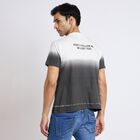 Men's 100% Cotton Round Neck Half Sleeves T-Shirt, काला, small image number null