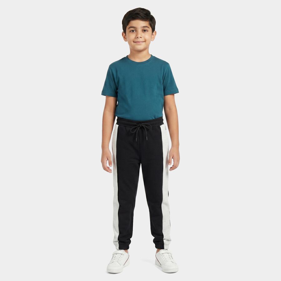 Boys' Pyjama, Black, large