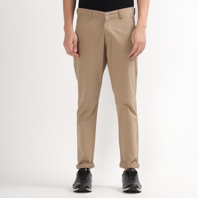 Men's Slim Fit Casual Trousers