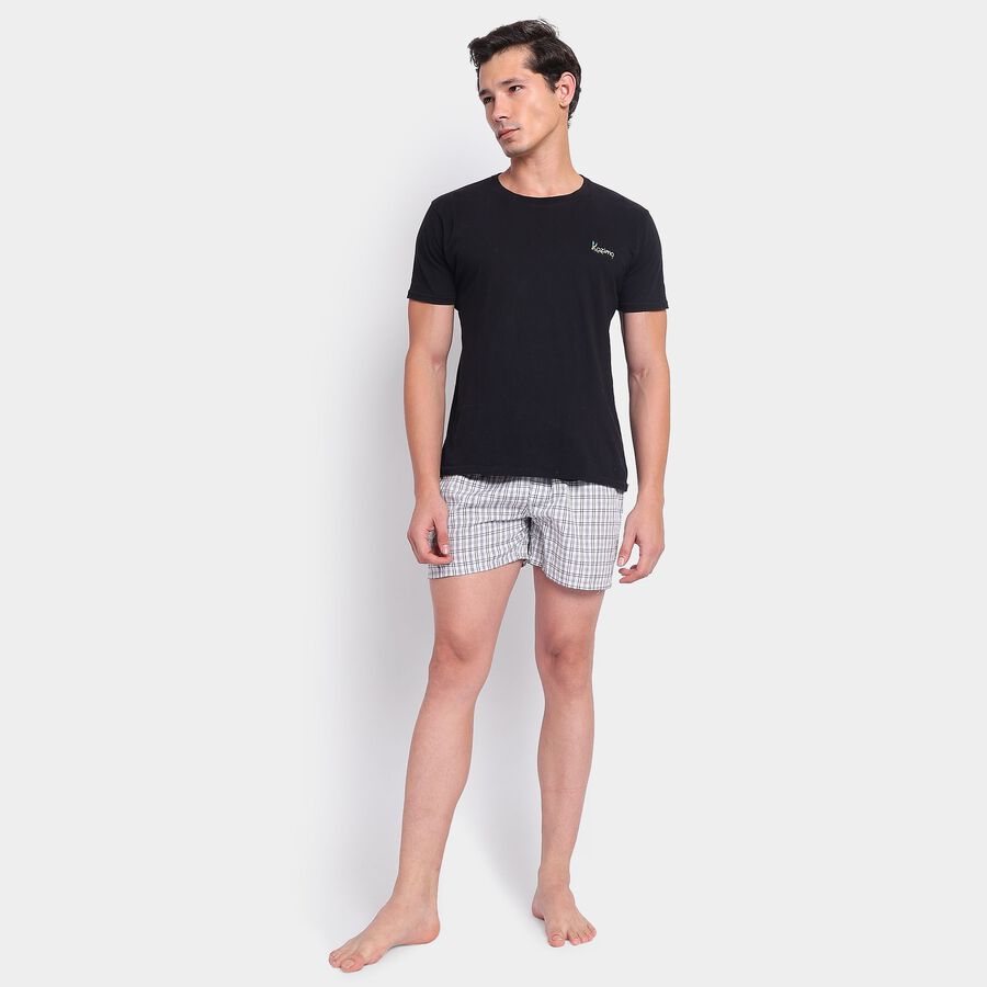 Men's Boxers, हल्का ग्रे, large