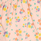 Infant Girl's Cotton Top Skirt, Peach, small image number null