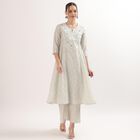Ladies' Kurta, हल्का ग्रे, small image number null