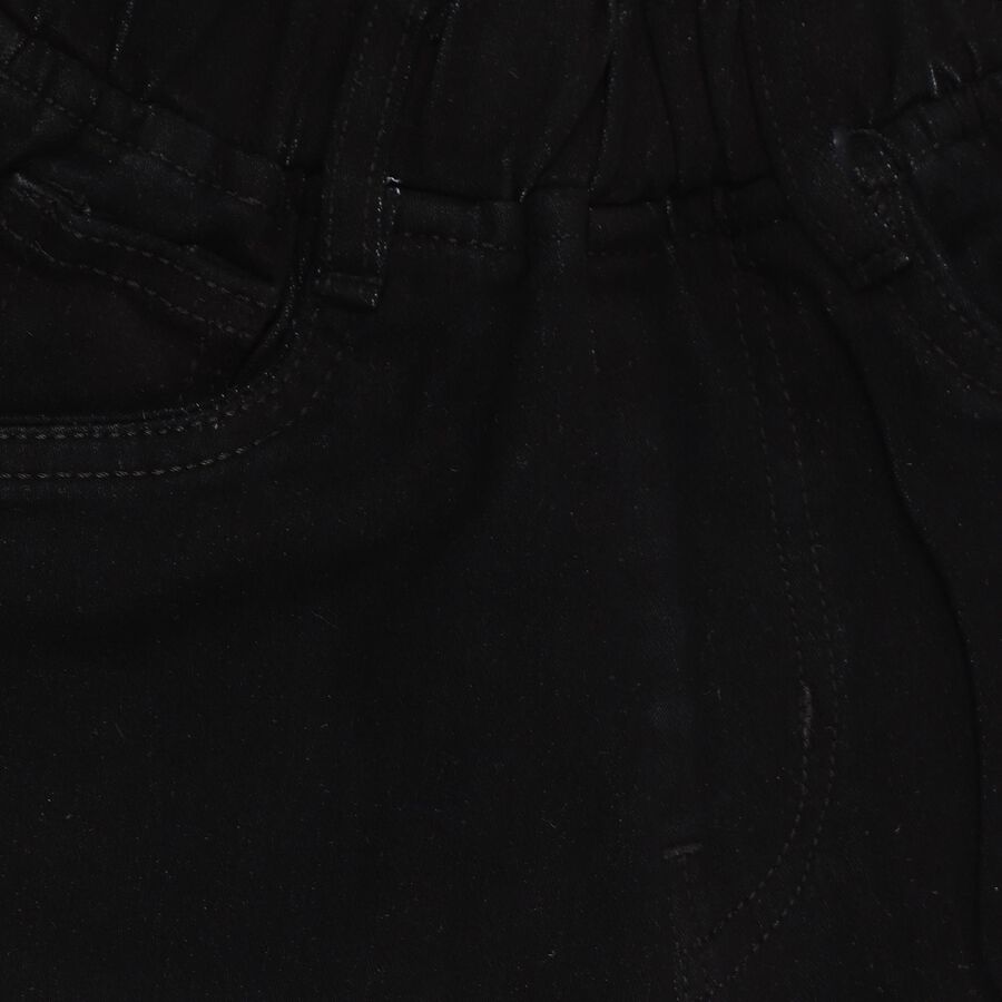 Girls' Jeans , Black, large image number null
