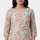 Women's Soft Light Pink Minimalist Ethnic Set, हल्का गुलाबी, small