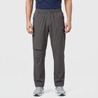 Men's Dark Grey Straight Fit Cargo Track Pants, Dark Grey, small