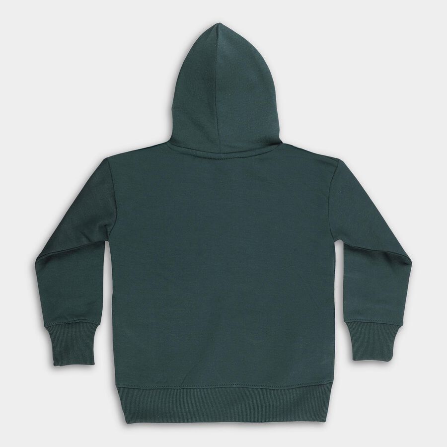 Boys' Sweatshirt, Dark Green, large image number null