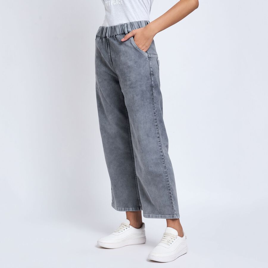 Ladies' Jeans, Dark Grey, large image number null