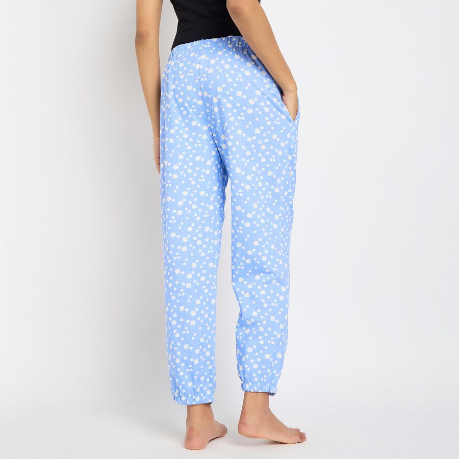 Ladies' 100% Cotton Pyjama , Light Blue, large image number null