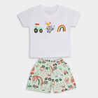 Infant Boys' 100% Cotton Baba Suit , Light Green, small image number null