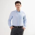 Men's Light Blue Regular Collar Formal Shirt, Light Blue, small image number null