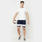 Cut & Sew Active Bermuda, Navy Blue, small image number null