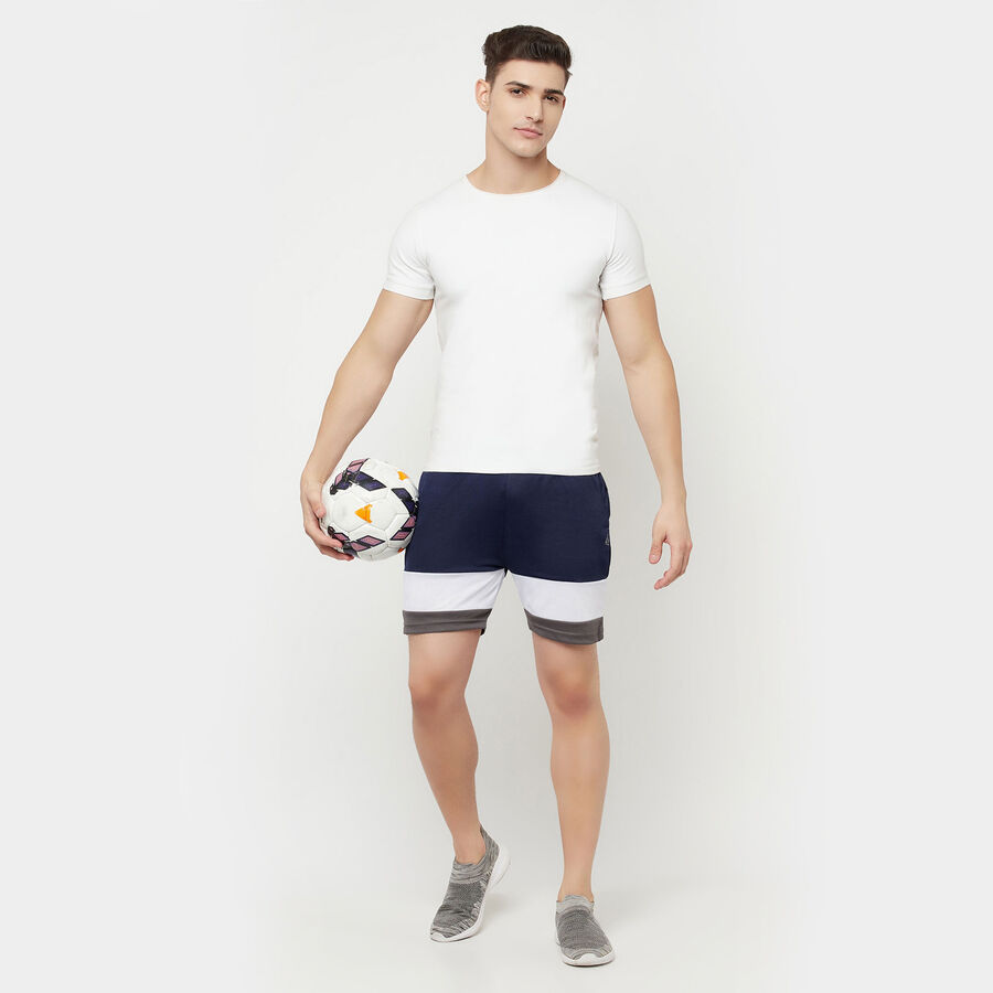 Cut & Sew Active Bermuda, Navy Blue, large image number null