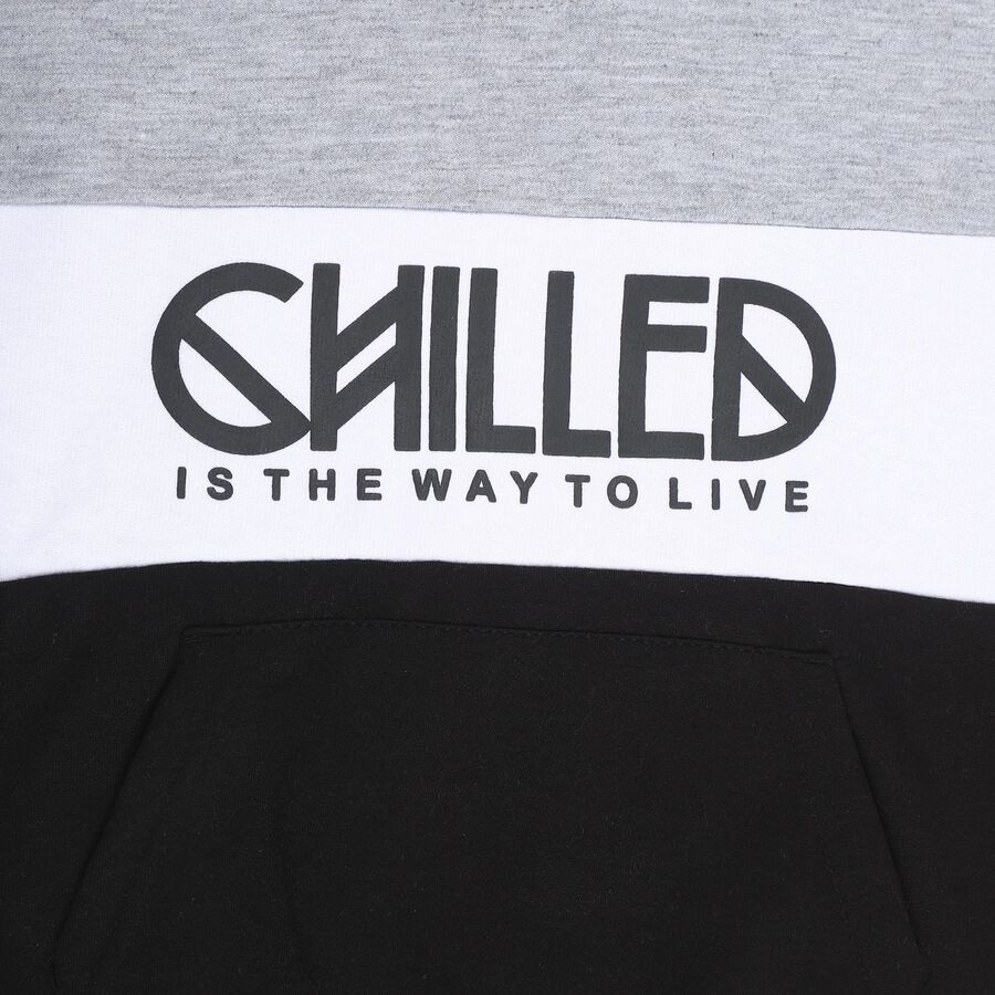 Boys' Sweatshirt, हल्का ग्रे, large image number null