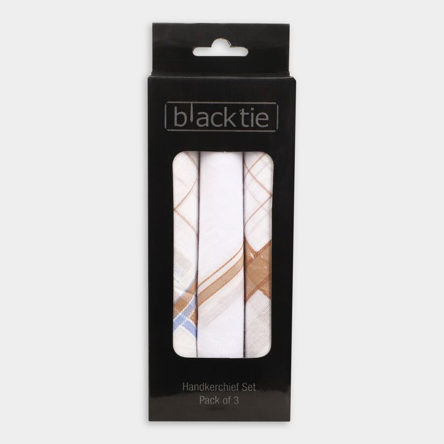 Men's Hanky, White, large image number null