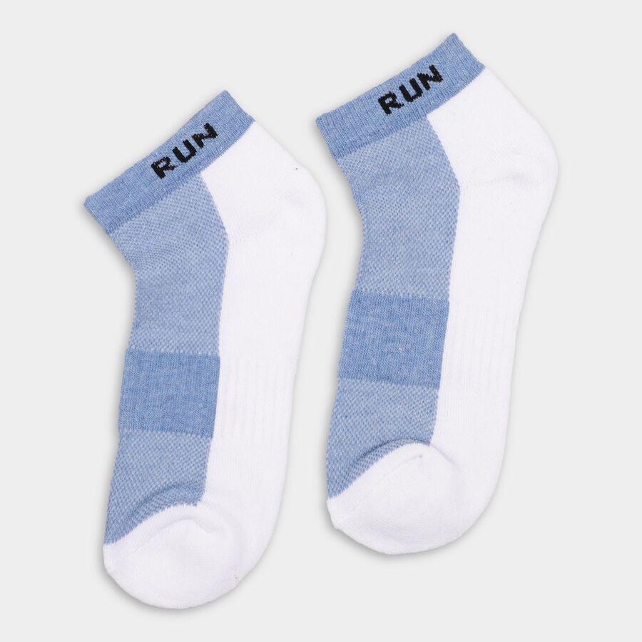 Men's Socks (Pack of 3), गहरा ग्रे, large