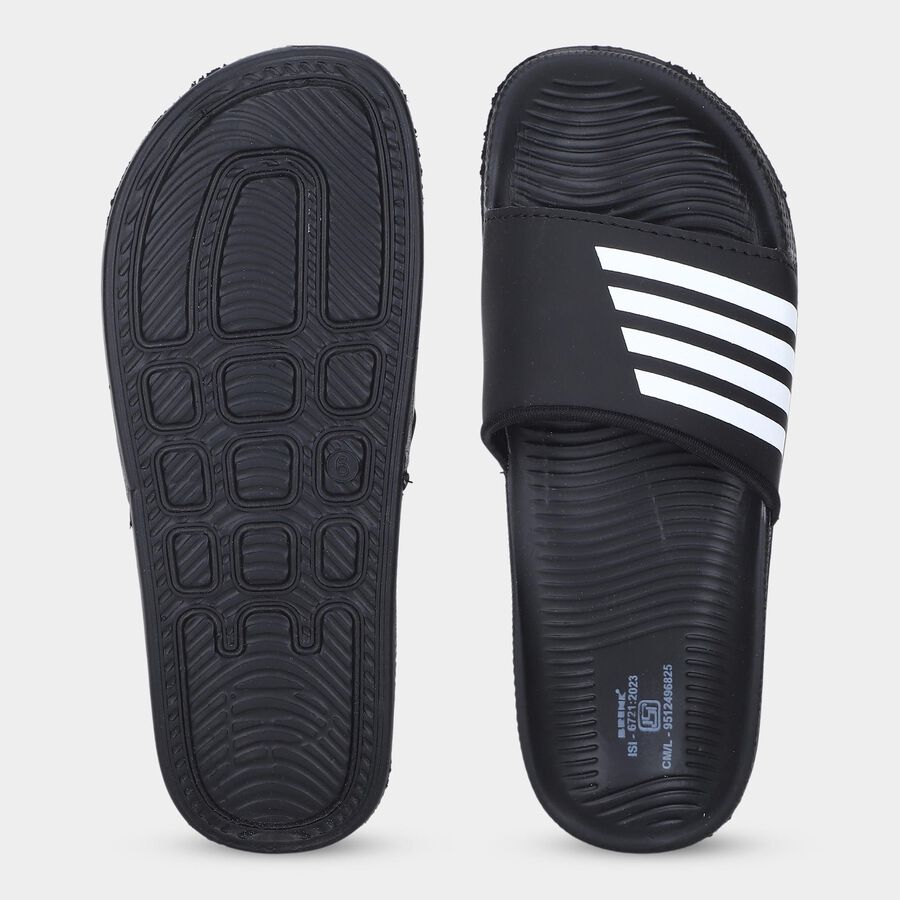 Men's Slipper, Black, large