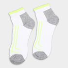 Men's Socks (Pack of 2), सफ़ेद, small