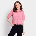 Ladies' Shirt, गुलाबी, small image number null