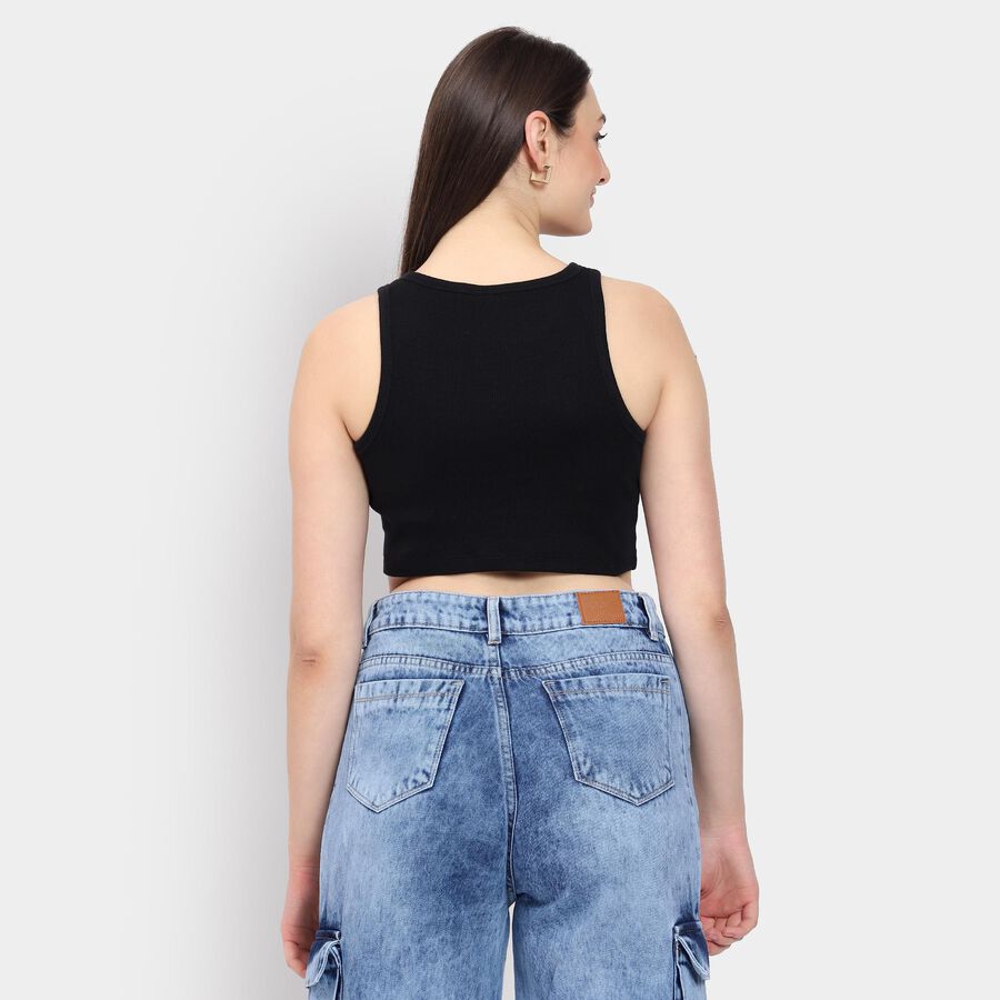 Ladies' Tank Top, Black, large image number null