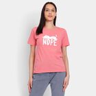 Ladies' Round Neck T-Shirt, Pink, small image number null