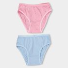 Girls' 100% Cotton Panty, Pink, small image number null