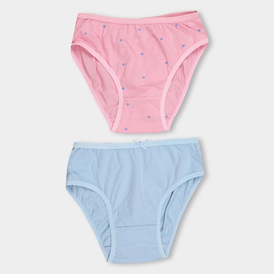 Girls' 100% Cotton Panty, Pink, large image number null