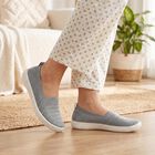 Women's Grey Slip-On Casual Shoes, Grey, small