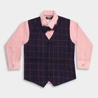 Boys' 100% Cotton Casual Shirt, Navy Blue, small image number null