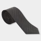 Men's Tie , काला, small