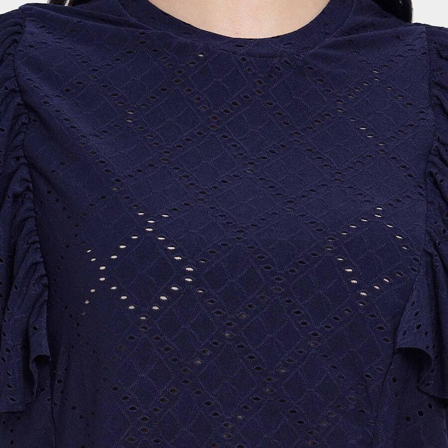 Solid Top, Navy Blue, large image number null