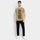 Round Neck T-Shirt, Olive, small image number null